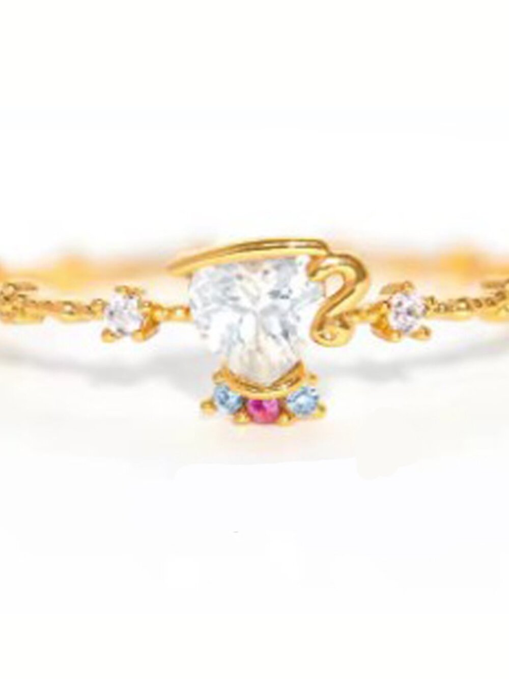 Chip Belle Adjustable Gold ring